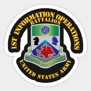 1st Information Operations Battalion Sticker